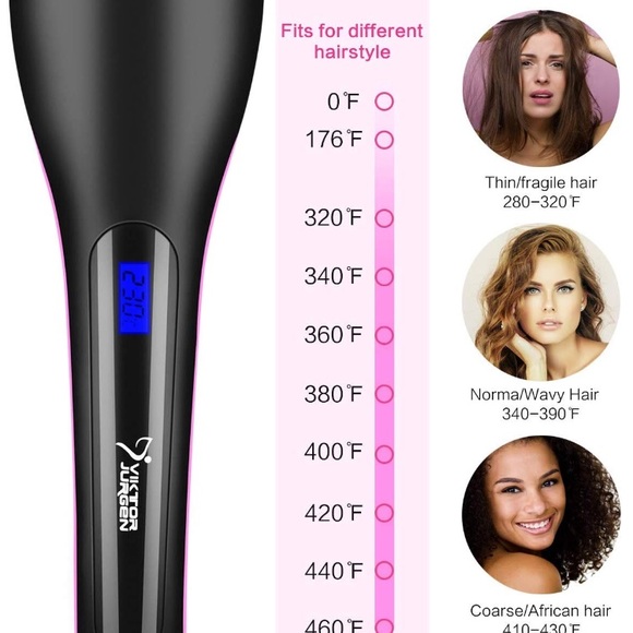 Hair Straightener Brush - Picture 3 of 5